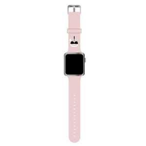 Karl Lagerfeld Pasek Klawmslkp Apple Watch 38/40/41mm Różowy/pink Strap