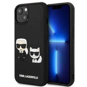 Karl Lagerfeld Iphone 13 Mini 5,4" Czarny/black Hardcase Ikonik 3d