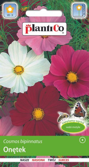 Onętek Cosmos Mieszanka MIX nasiona PlantiCo 2g
