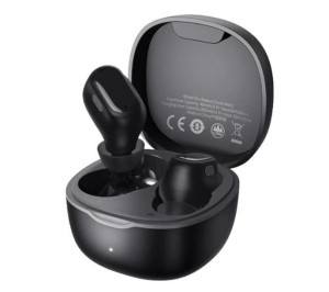 Baseus Encok Słuchawki Bezprzewodowe Tws Bluetooth 5.3 Czarne
