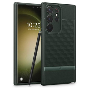 Caseology Parallax Galaxy S23 Ultra Midnight Green
