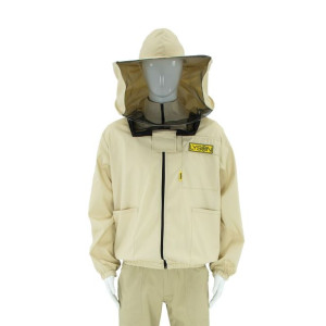 Bluza pszczelarska rozpinana z kapeluszem Optima - wzór M6058 XXXL