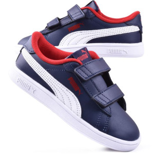 Buty Dziecięce Puma Smash 3.0 granatowe (392033 04) - 31