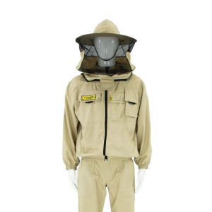 Bluza pszczelarska rozpinana z kapeluszem M6024 L