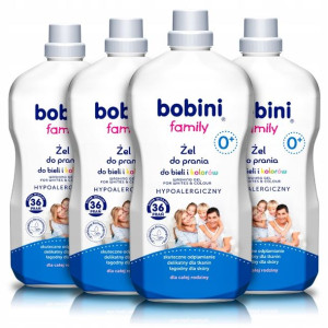 Bobini Family Żel do Prania do Bieli Koloru 1,8Lx4