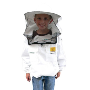 Bluza pszczelarska dziecięca z kapeluszem M6008R 158 cm