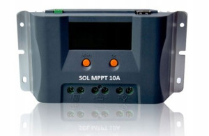 Regulator Ładowania Mppt Solarny 12v Panel Lcd 10a