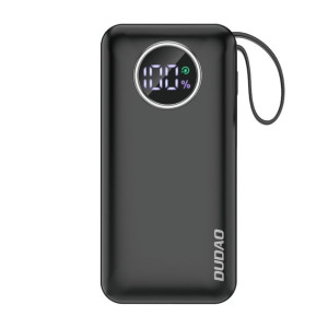 Powerbank Dudao K15sB 10000mAh 1xUSB-A / 1xUSB-C 22.5W z wbudowanym kablem