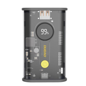 Powerbank Dudao K16 10000mAh 1xUSB-C / 1xUSB-A 22.5W PD czarny