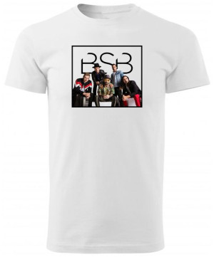 Biała Koszulka Męska Backstreet Boys Bsb Xxl Y4