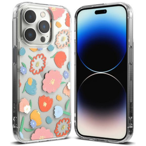 Etui Pokrowiec Z Żelową Ramką Iphone 14 Pro Przezroczysty