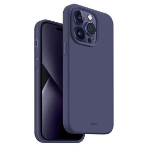 Uniq Etui Lino Iphone 14 Pro Max 6,7" Purpurowy/purple Fig