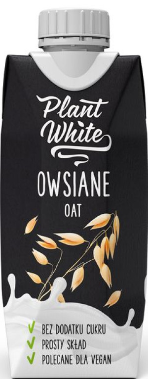 Napój owsiany Bez Cukru 330 ml Plant White Owsiane