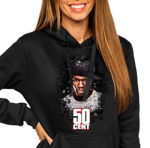 Bluza Damska Z Kapturem 50 Cent Hip Hop Rap L Y4