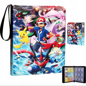 ALBUM segregator na 900 KART POKEMON z uchwytem