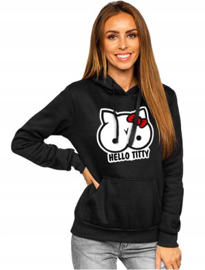 Bluza Damska Z Kapturem Hello Titty Rozmiar L Y4