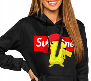 Bluza Damska Z Kapturem Pikachu Pokemon Go Xxl Y5