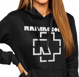 Bluza Damska Z Kapturem Rammstein Rock R.s Y5