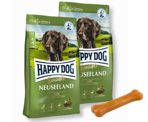 Happy Dog Supreme Sensible New Zeland 2x12,5kg + MACED Kość Wędzona Prasowa