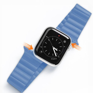 Pasek Apple Watch Ultra Bransoletka Magnetyczna Opaska Niebieski