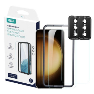 Szkło Hartowane Esr Protector Set 2-pack Galaxy S23+ Plus Clear