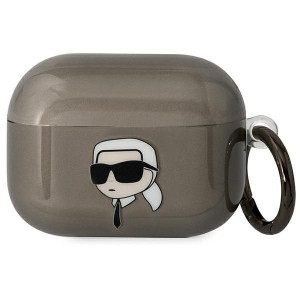 Karl Lagerfeld Klaphniktck Airpods Pro Cover Czarny/black Karl`s Head