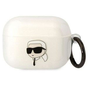 Karl Lagerfeld Klaphniktct Airpods Pro Cover Transparent Karl`s Head