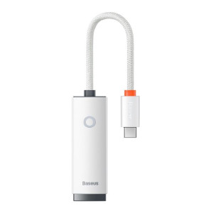 Baseus Lite Series Zewnętrzna Karta Sieciowa Usb Typ C - Rj-45 (100mbps)