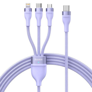 Kabel Usb Typ C / Usb Typ A - Usb Typ C /lightning / Micro Usb 100 W 1,5 M