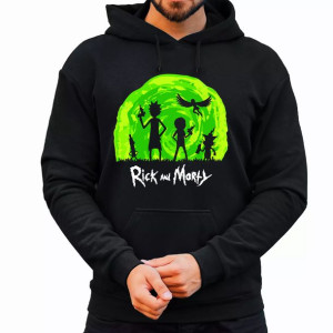 Bluza Męska Kaptur Rick And Morty Xxl Nadruk Y2