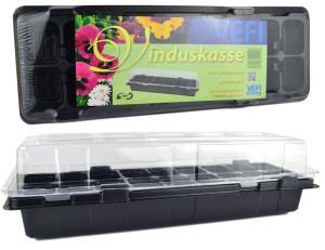 Szklarenka Inspekt 47x16cm na parapet do wysiewu nasion warzyw pomidorów