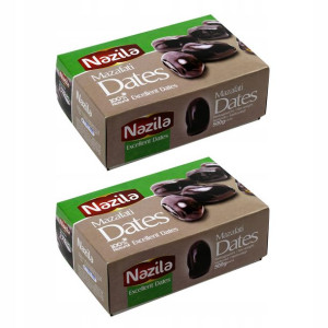 2x Daktyle Mazafati Świeże Z Pestką 500g Nazila