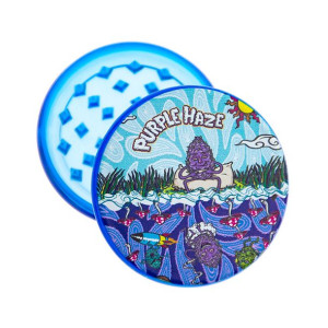 Grinder młynek plastikowy 3 częściowy Purple Haze