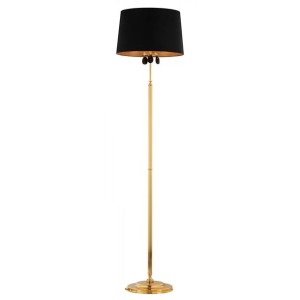 Egida lampa podłogowa czarna mosiądz 1800 EG P ms Jupiter