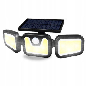 Lampa Solarna Zewenętrzna Czujnik Ruchu Zmierzchu