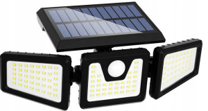 Lampa Solarna Led Z Czujnikiem Zmierzchu Ruchu
