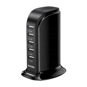 Ładowarka Sieciowa Rozdzielacz 2.4a 5xusb