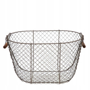 Koszyk DEKORACYJNY ALTE druciany 40x23 cm HOMLA