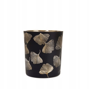 Lampion TABY z motywem gingko 8,8x10 cm HOMLA