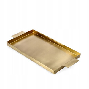 Taca DO SERWOWANIA LIGE metalowa 35x17x2 cm HOMLA