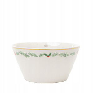 Miska Xmas Głęboka Na Zupę Holly 14 Cm Homla