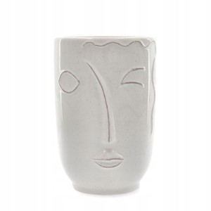 Wazon OZDOBNY MUKA ceramiczny 11.8x17 cm HOMLA