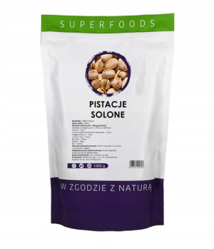 Pistacje prażone solone naturalne 1000 g