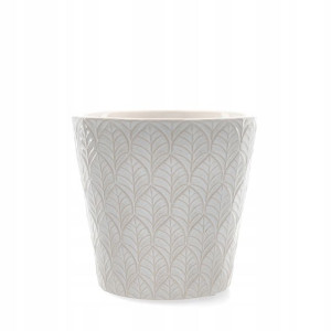 Osłonka na doniczkę SLANO ceramiczna 13x13cm HOMLA