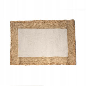 Chodnik RETAN jutowy ecru 60x90 cm HOMLA
