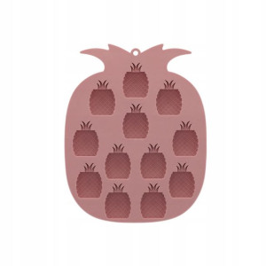 Foremka do lodu ananas różowa FORS 14x18 cm HOMLA