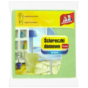 Jan Niezbędny, ściereczki domowe do kurzu, 3 szt.