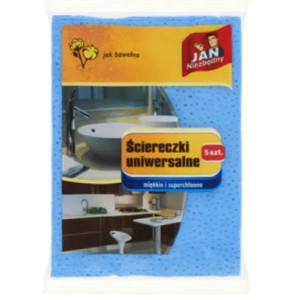 Jan Niezbędny, ściereczki uniwersalne, 5 szt.