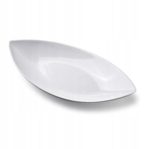 Półmisek BASIC łezka 32,5x15,5x5 cm porcelanowy