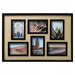 Ramka BOHO na 6 zdjęć 58,2x40 cm FOTOGALERIA